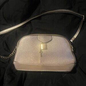 Aldo Shimmering Gold Crossbody Bag